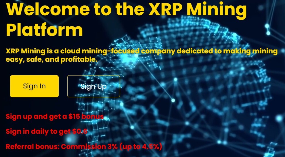 XRP Mining Platform