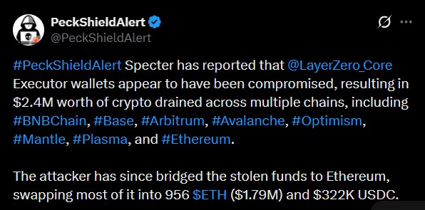 LayerZero wallet exploit LayerZero wallet exploit