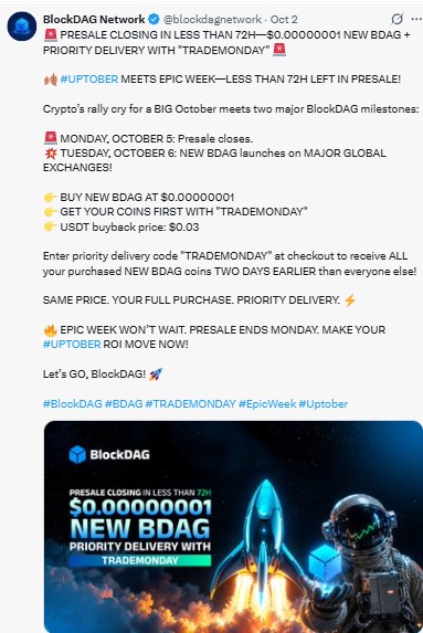 BlockDAG Launch announcement BlockDAG Launch announcement