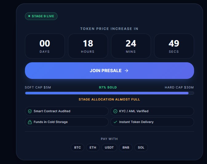 Zaviron Presale details Zaviron Presale details