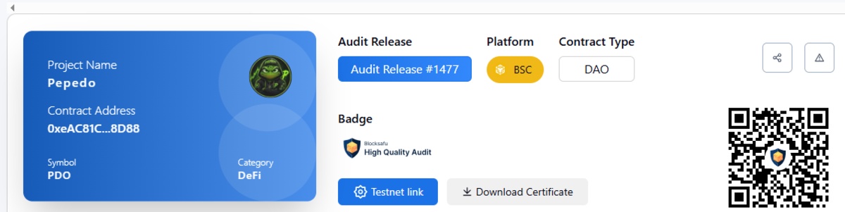 BlockSAFU audit report BlockSAFU audit report