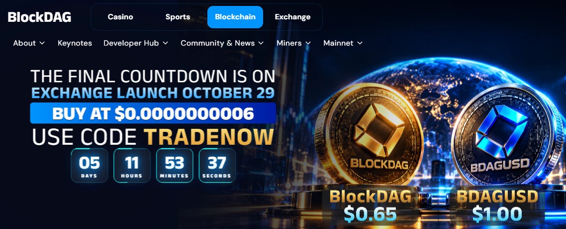 October 29 is the project-stated BlockDAG listing date October 29 is the project-stated BlockDAG listing date