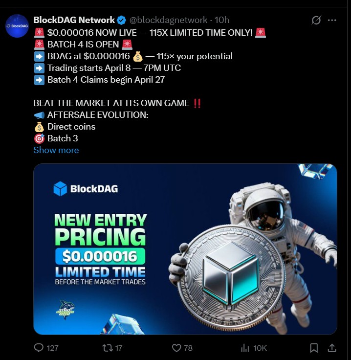 Is the BlockDAG listing date finally here? Is the BlockDAG listing date finally here?