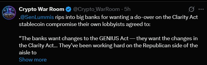 Banks Are Also Part of the CLARITY Act Debate Banks Are Also Part of the CLARITY Act Debate