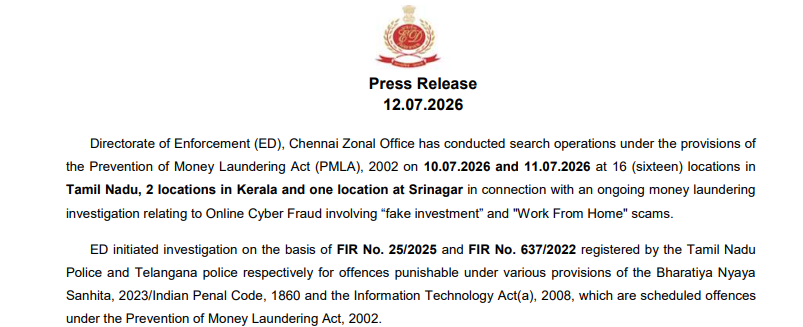 India Enforcement Directorate has seized cryptocurrency India Enforcement Directorate has seized cryptocurrency
