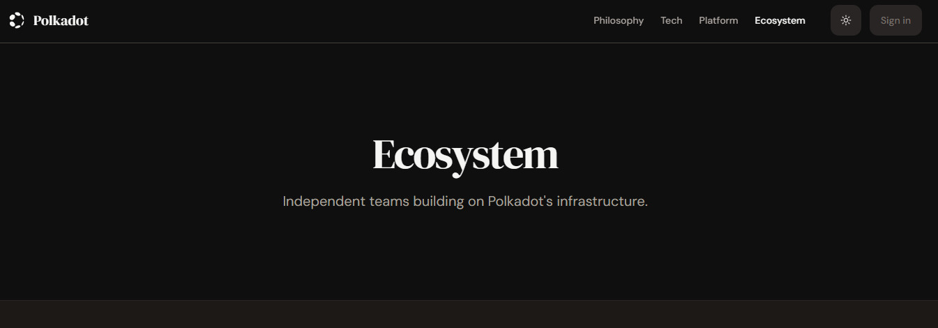 Polkadot Ecosystem