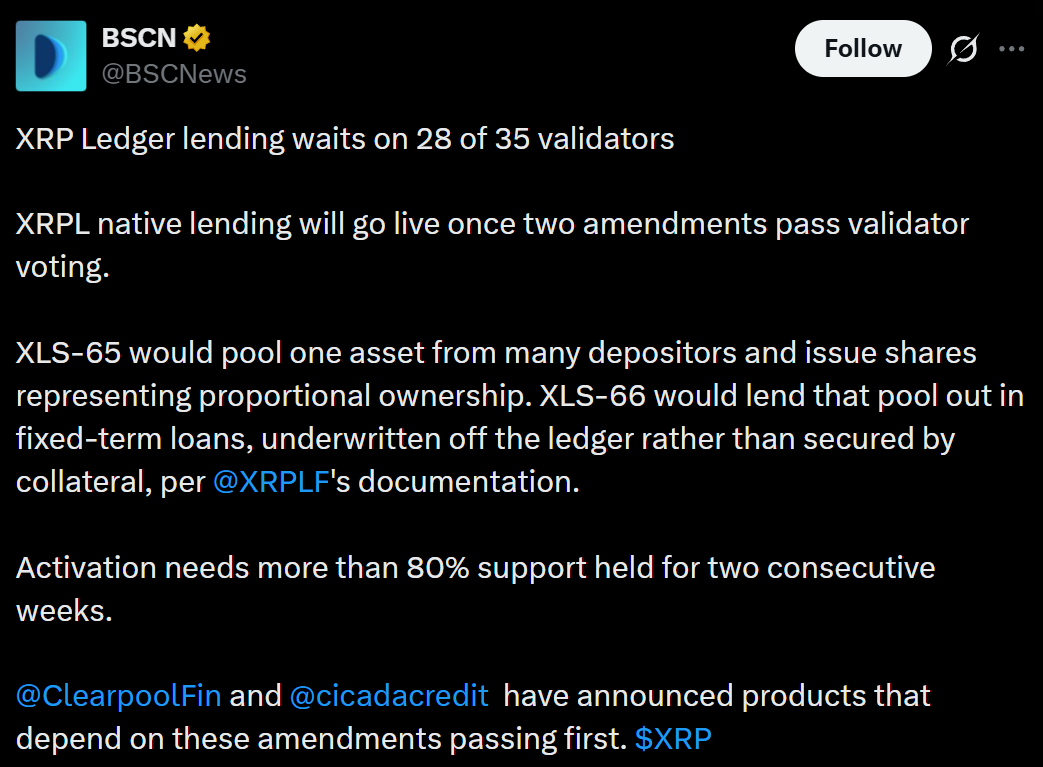 XRP Ledger on XRP