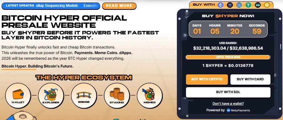 Bitcoin Hyper Presale Bitcoin Hyper Presale