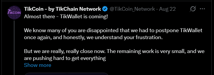 Tikwallet is Coming Tikwallet is Coming