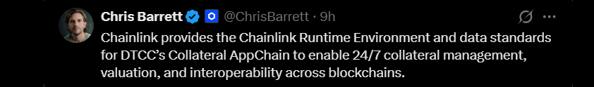 Chainlink Powers Collateral Management Chainlink Powers Collateral Management