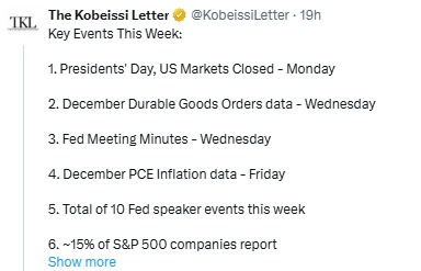 Upcoming economic events Upcoming economic events