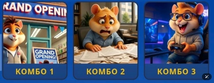 Hamster Kombat Daily Combo 