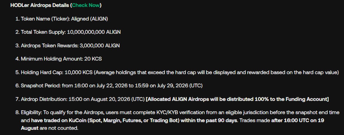 Official KuCoin Airdrop and lisitng announcement Official KuCoin Airdrop and lisitng announcement