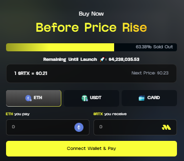 Official Remittix presale dashboard Official Remittix presale dashboard
