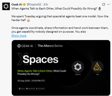 Ozak AI EON platform moved into public availability Ozak AI EON platform moved into public availability