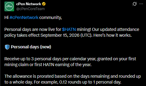 cPen Network Official X Post cPen Network Official X Post