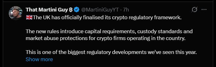 UK Crypto Rules 2027