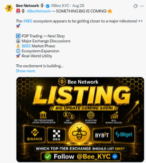 BEE future vision and exchange listing BEE future vision and exchange listing