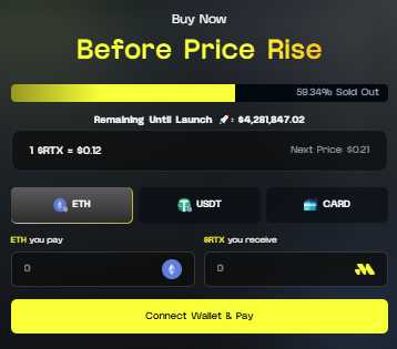 Official Remittix presale dashboard Official Remittix presale dashboard