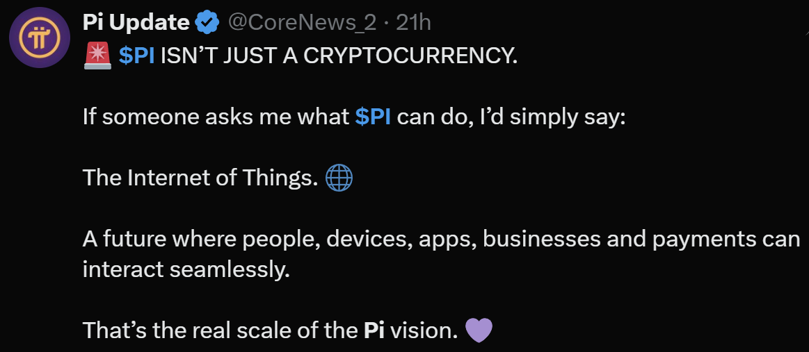 Pi Network News: Internet of Things Vision Sparks Buzz
