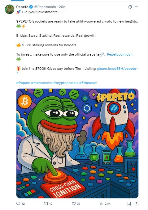 The project recent post on X The project recent post on X
