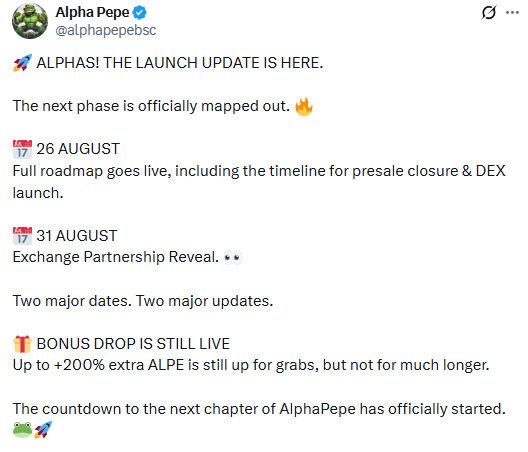 alphapepe announcement alphapepe announcement