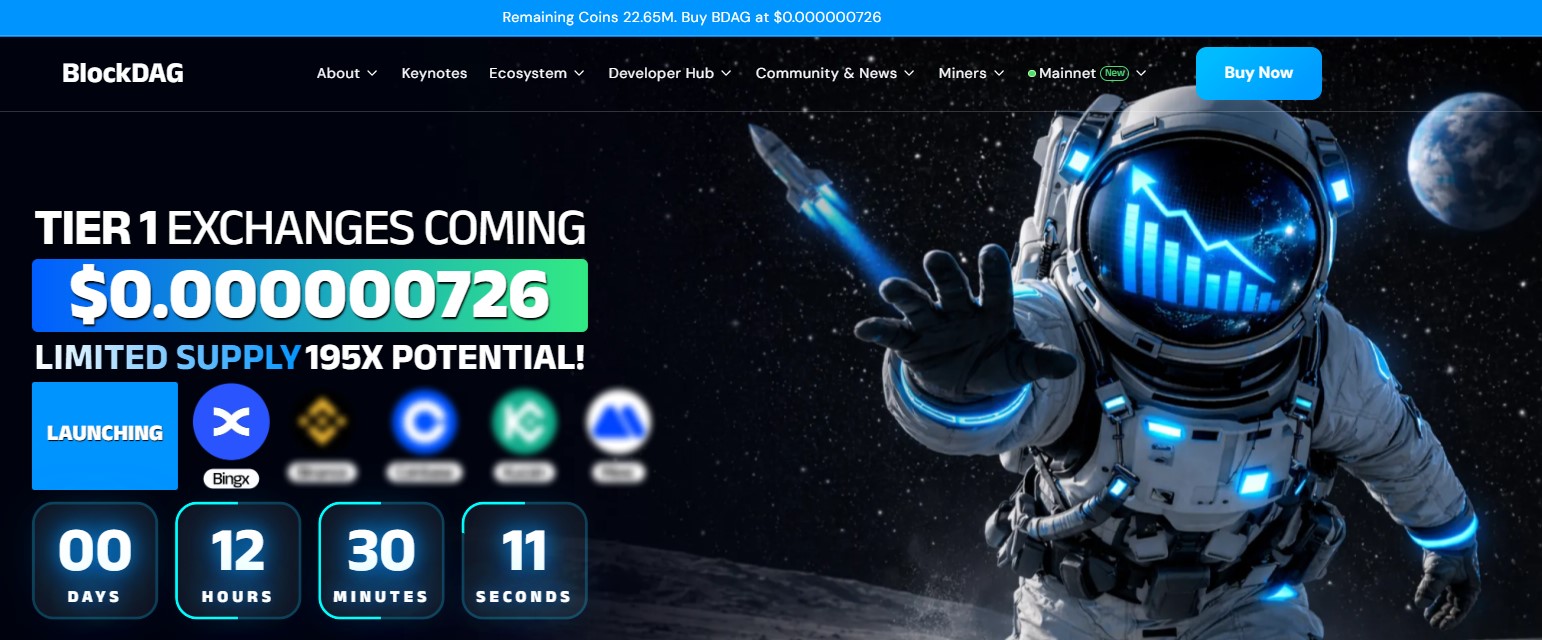 BlockDAG Next Listing