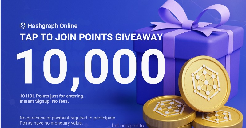 HOL Points Giveaway