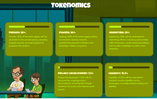 Pepeto Tokenomics