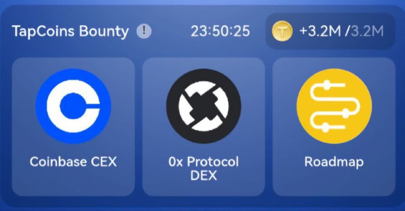 Tapcoin Daily Bounty For 27 February 2025