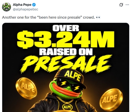 AlphaPepe Post on X AlphaPepe Post on X