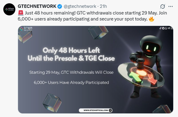 gtech network latest tweet