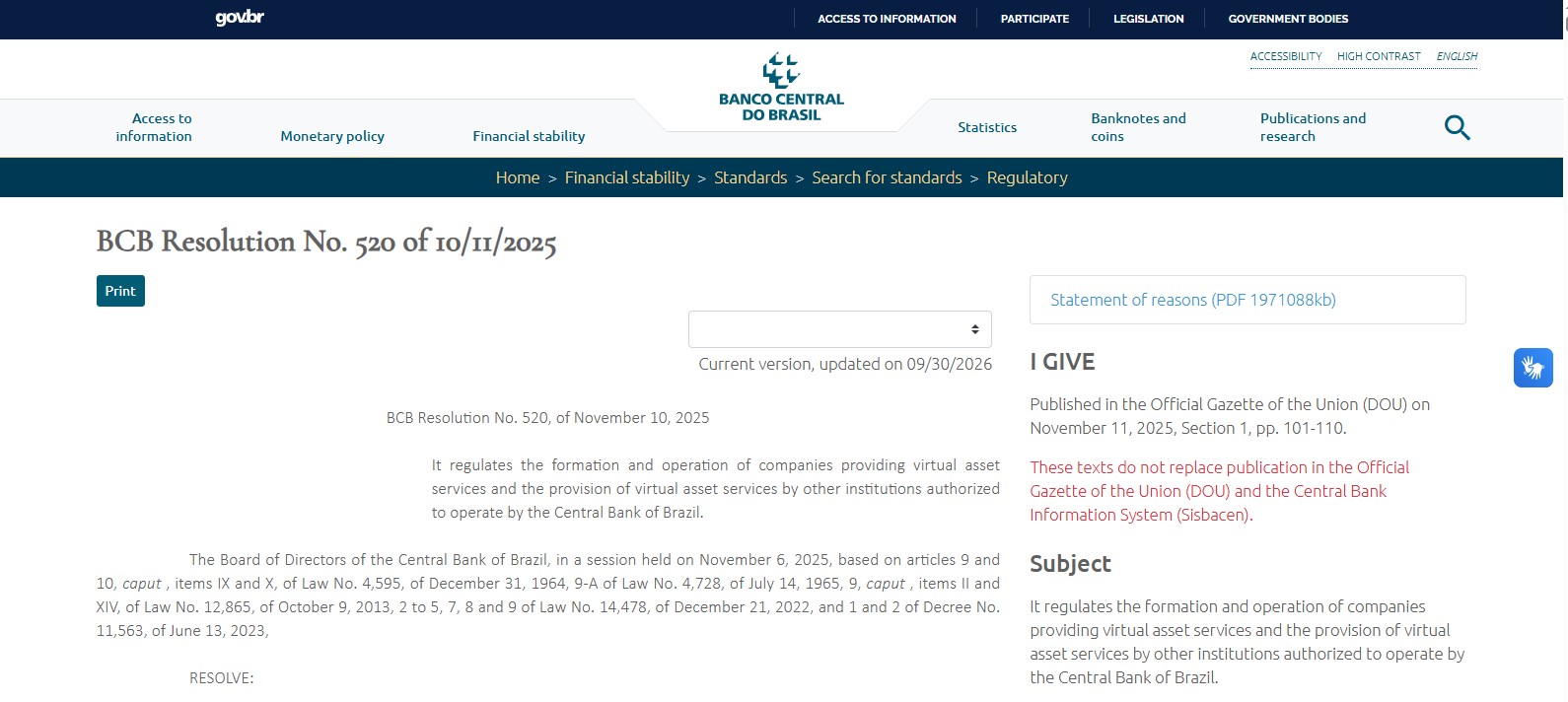 Binance applied as a virtual asset service provider, known as SPSAV