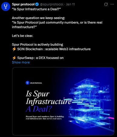 Spur Infrastructure announcement