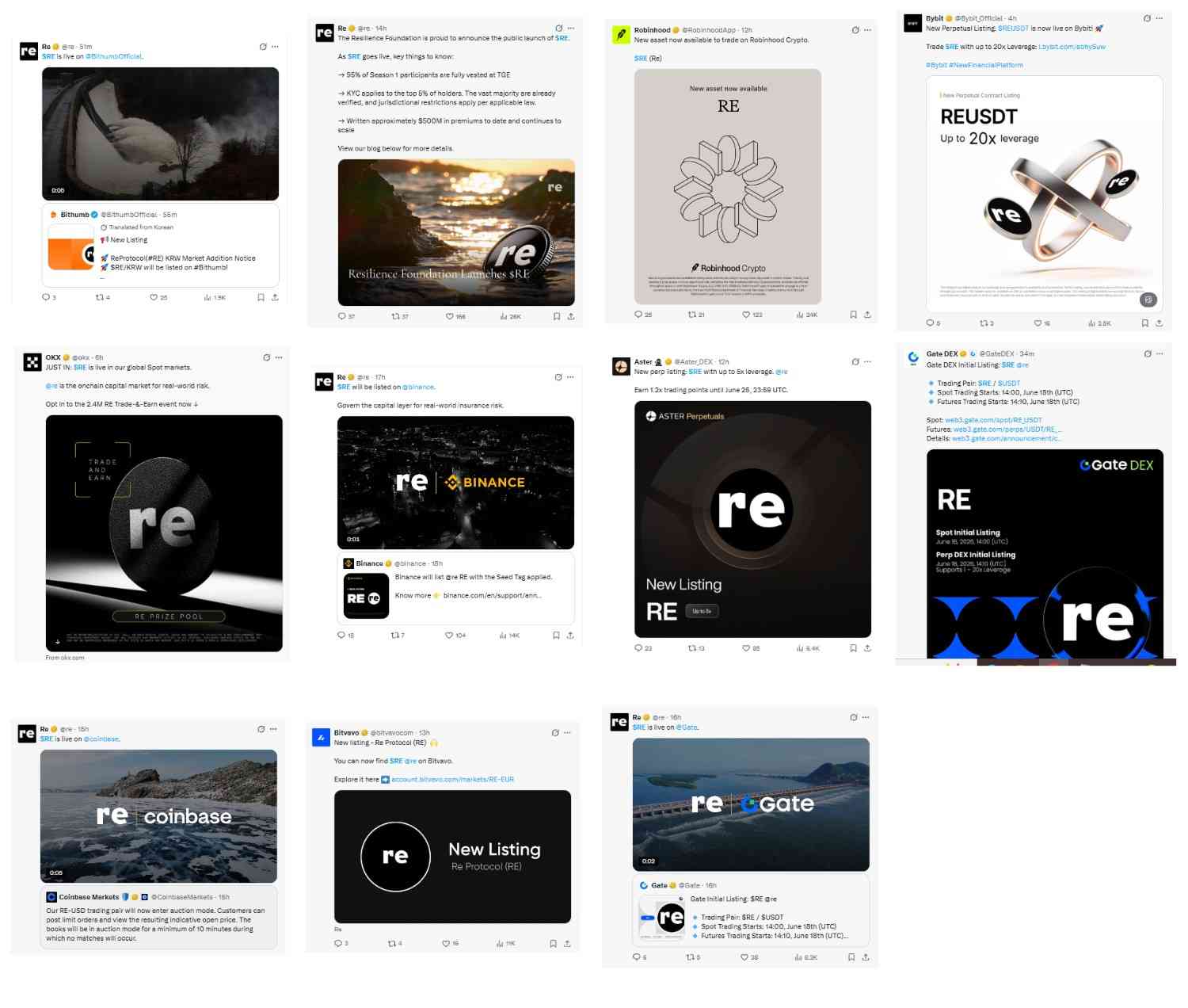 re trading on Binance, Coinbase, Bithumb, Bybit, OKX, Gate, Aster, and Bitvavo. re trading on Binance, Coinbase, Bithumb, Bybit, OKX, Gate, Aster, and Bitvavo.