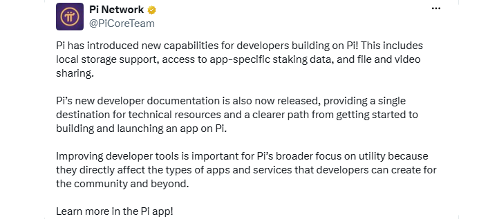 Pi Network Developer Tools