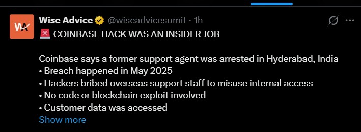 Coinbase Inside hack update