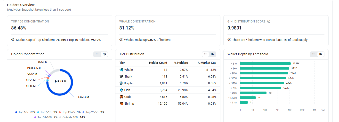 Zcash holders detail