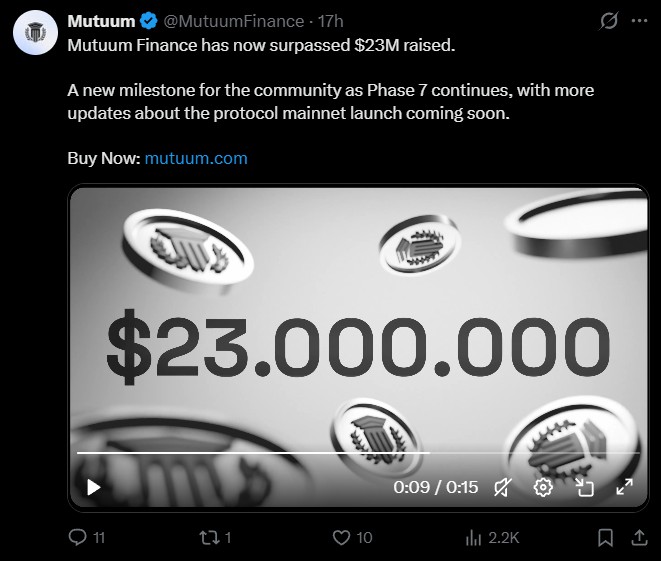 Mutuum Finance Presale