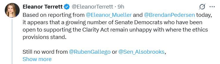 Clarity Act Update Today Clarity Act Update Today