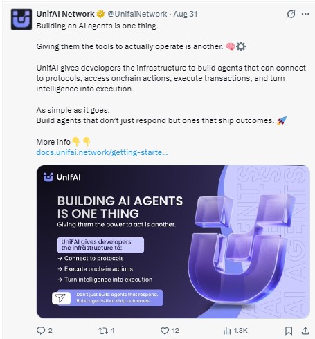 UnifAI team shared an official update UnifAI team shared an official update