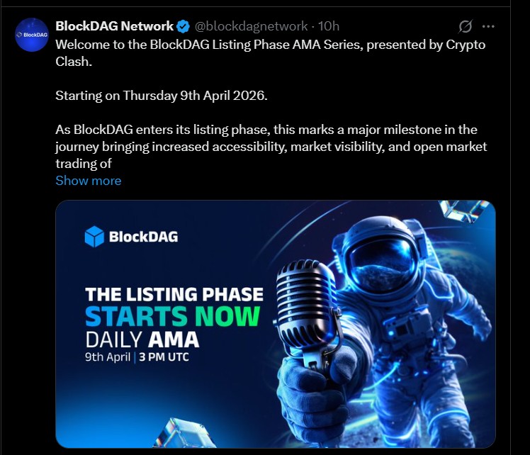 AMA Push Builds Attention to BDAG AMA Push Builds Attention to BDAG