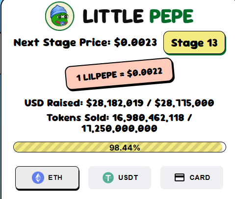 little pepe price
