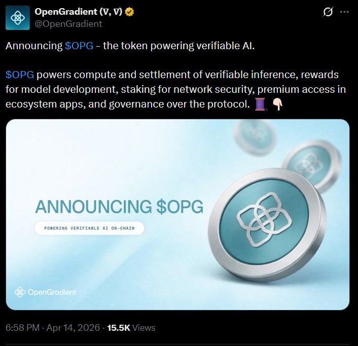 OPG Token Details and Update