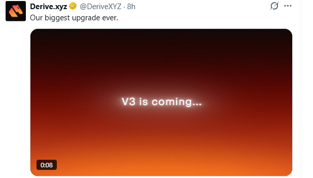 Derive V3 Upgrade Derive V3 Upgrade