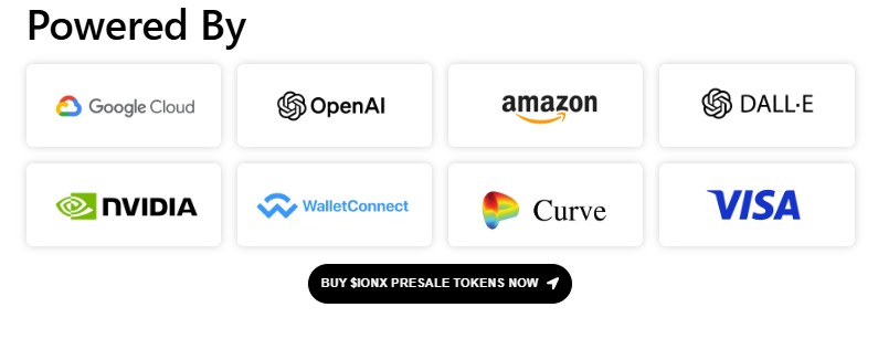 IONX presale powered by Google cloud