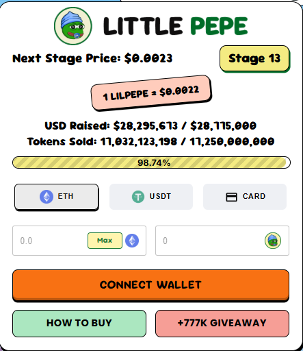 Little pepe Presales