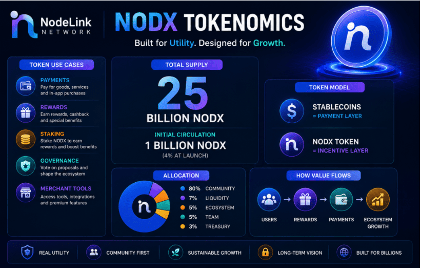 Nodx Tokenomics and Allocations