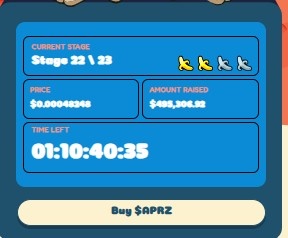 Apemars Presale data