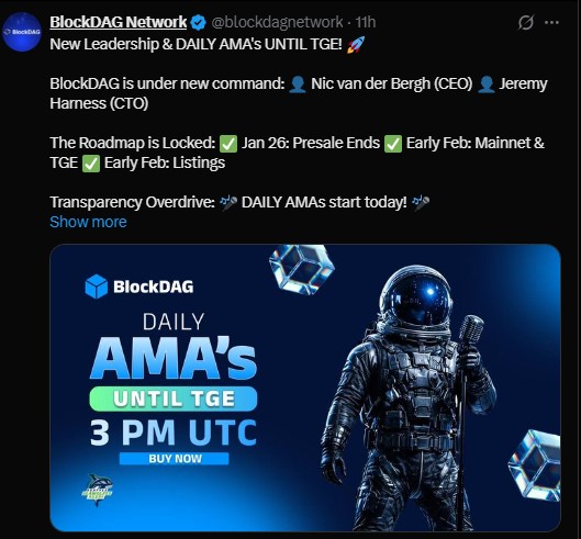 BlockDAG Annoucement
